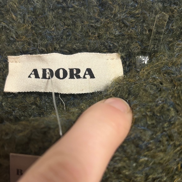 ADORA Forest Green Crew Neck Sweater - Picture 2 of 3